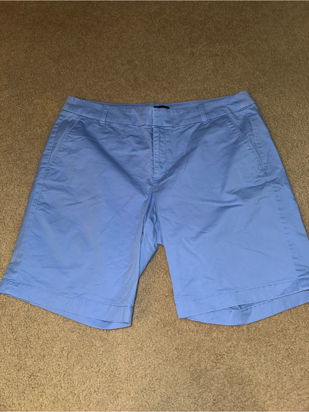 J. Crew women’s Sky Blue Flat-Front Shorts
